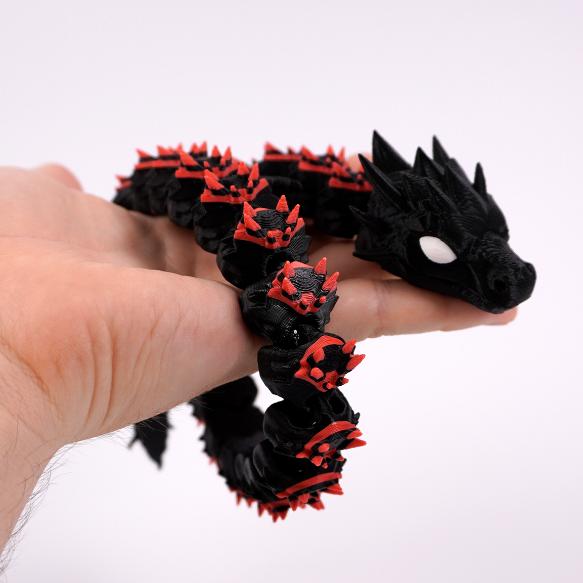 Articulated Spiky Scale Dragon