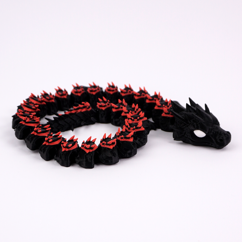 Articulated Spiky Scale Dragon