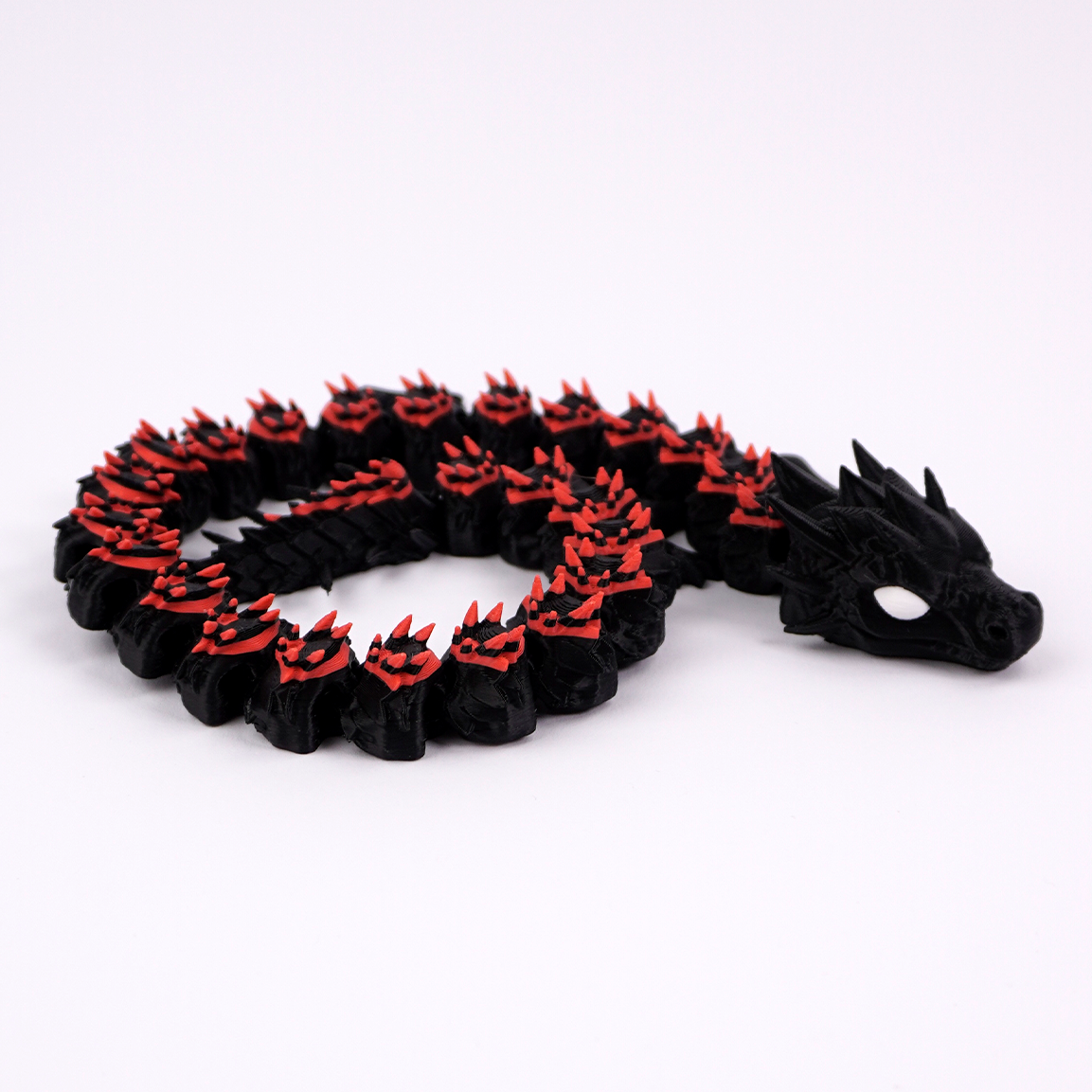 Articulated Spiky Scale Dragon