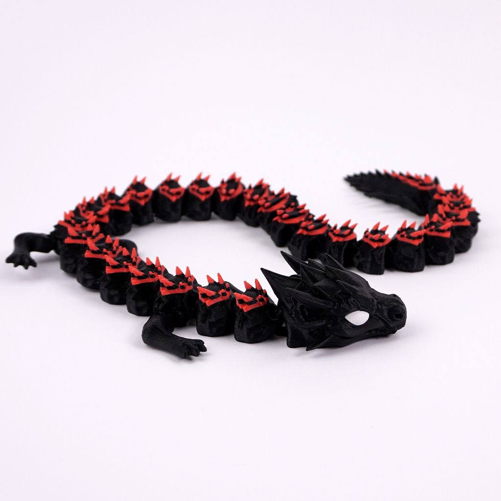 Articulated Spiky Scale Dragon